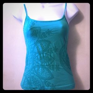 COPY - Charlotte Russe teal tank top